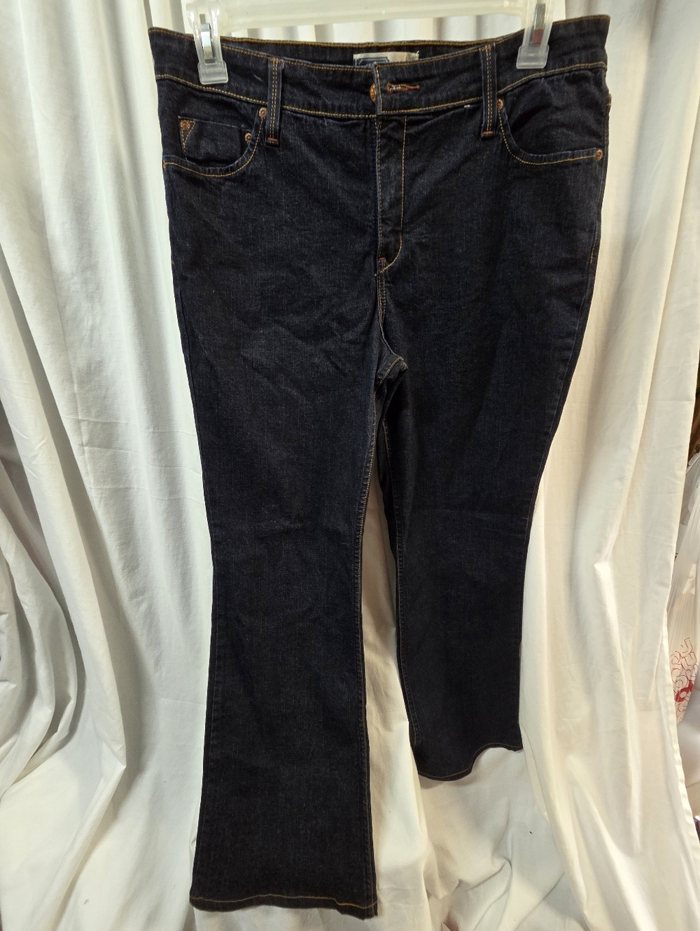 Signature by Levi Strauss Dark Indigo Flare Jeans